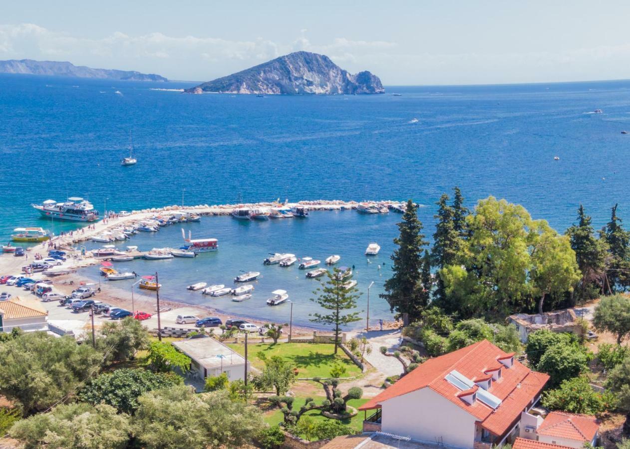 Eptanisos Beachfront Suites Zante Keri ภายนอก รูปภาพ