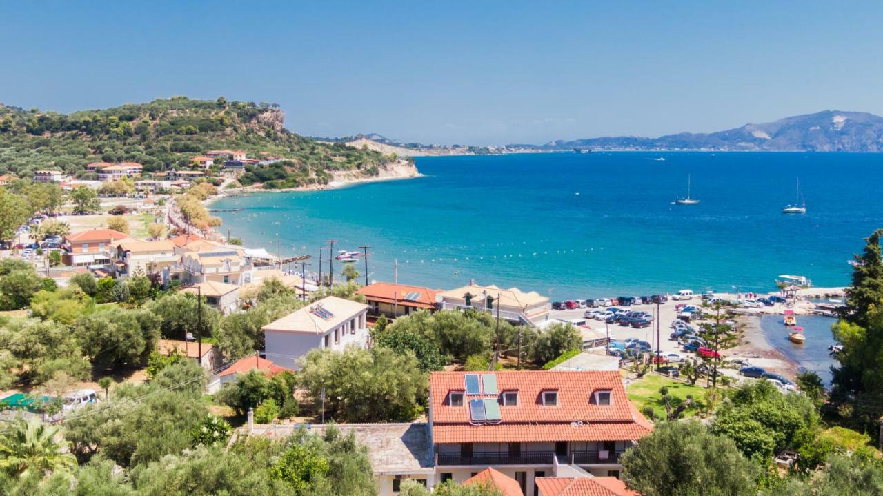 Eptanisos Beachfront Suites Zante Keri ภายนอก รูปภาพ