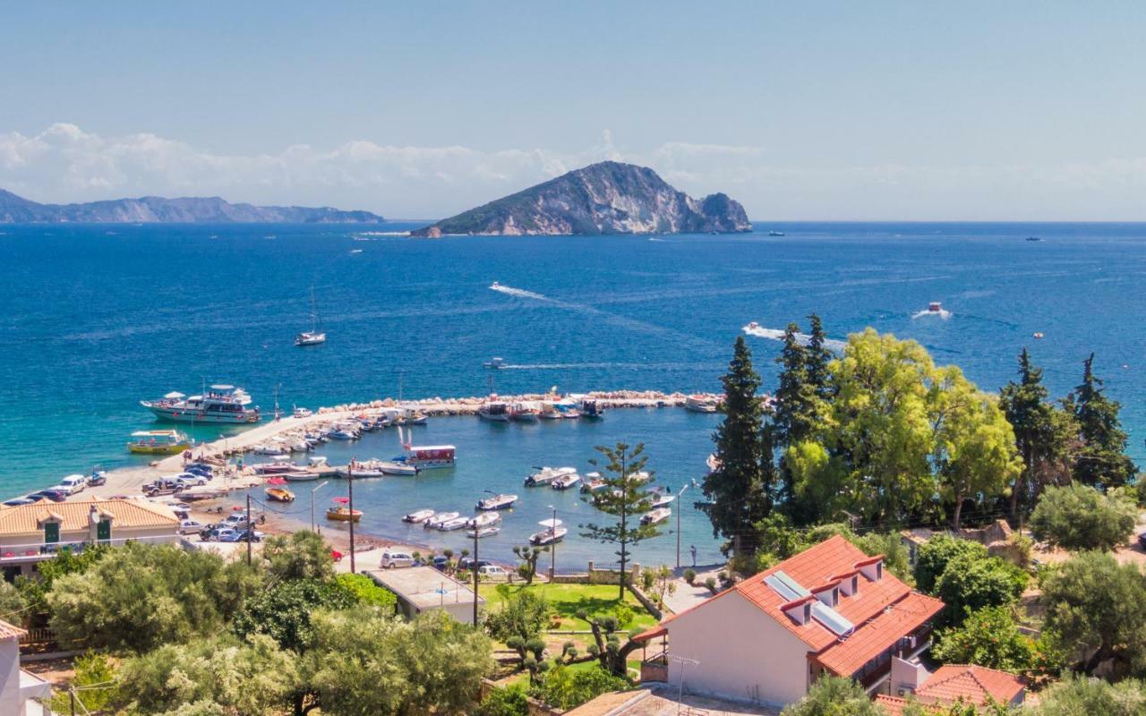 Eptanisos Beachfront Suites Zante Keri ภายนอก รูปภาพ